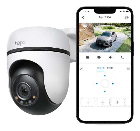 TP-Link Tapo C500 Kuppel IP-sikkerhedskamera Udendørs 1920 x 1080 pixel Loft/væg/pæl