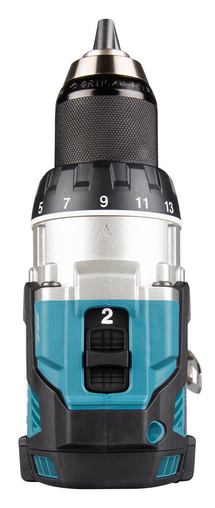 Makita DDF489Z elektrisk skruetrækker & slagbor 1800 rpm Sort, Blå, Stål