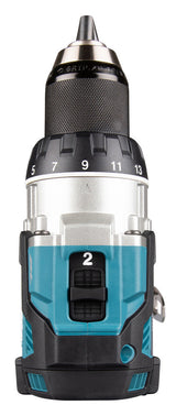 Makita DDF489Z elektrisk skruetrækker & slagbor 1800 rpm Sort, Blå, Stål