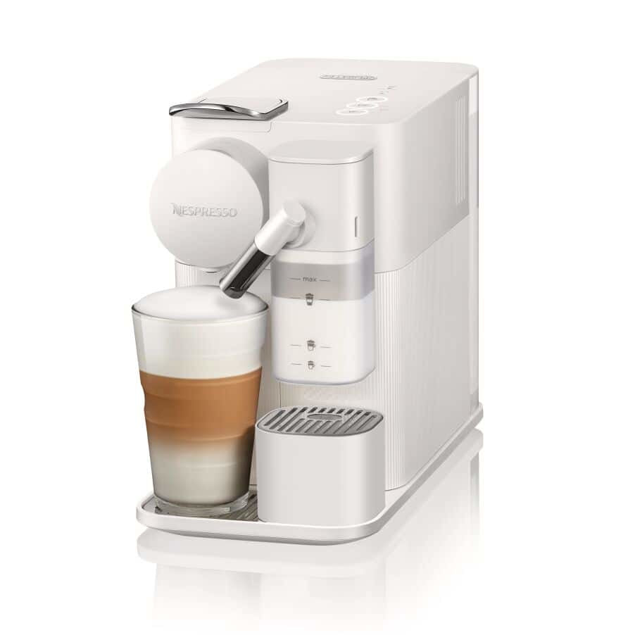 DeLonghi Lattissima One EN510 Fuldautomatisk Espressomaskine Hvid