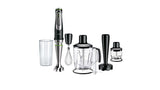 Braun MultiQuick 9 MQ 9147X 0,6 L Nedsænkning blender 1200 W Sort, Rustfrit stål