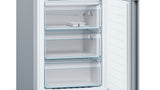 Bosch Serie 4 KGN36VLED køle-/fryseskab Fritstående 326 L Rustfrit stål