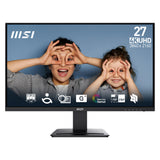 MSI Pro MP273U computerskærm 68,6 cm (27") 3840 x 2160 pixel 4K Ultra HD Sort