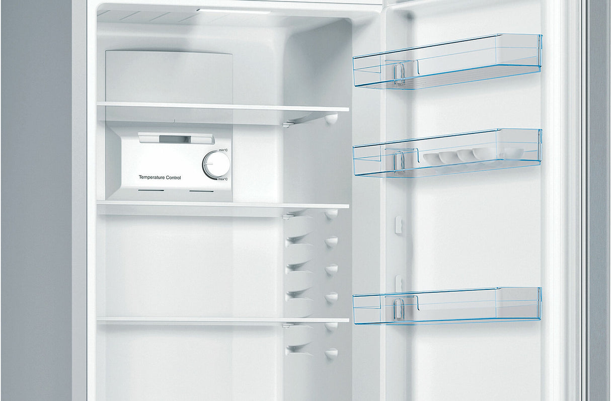 Bosch Serie 2 KGN36NLEA køle-/fryseskab Fritstående 305 L Rustfrit stål