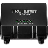 TRENDnet TPE-104GS PoE fordeler Ekstern Sort