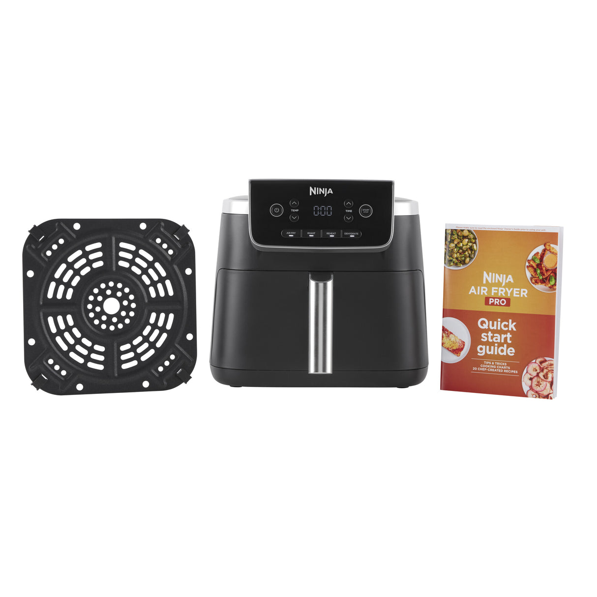 Ninja AF140EU frituregryde Enkelt 4,7 L Enkeltstående 1750 W Varmluftsteger Sort