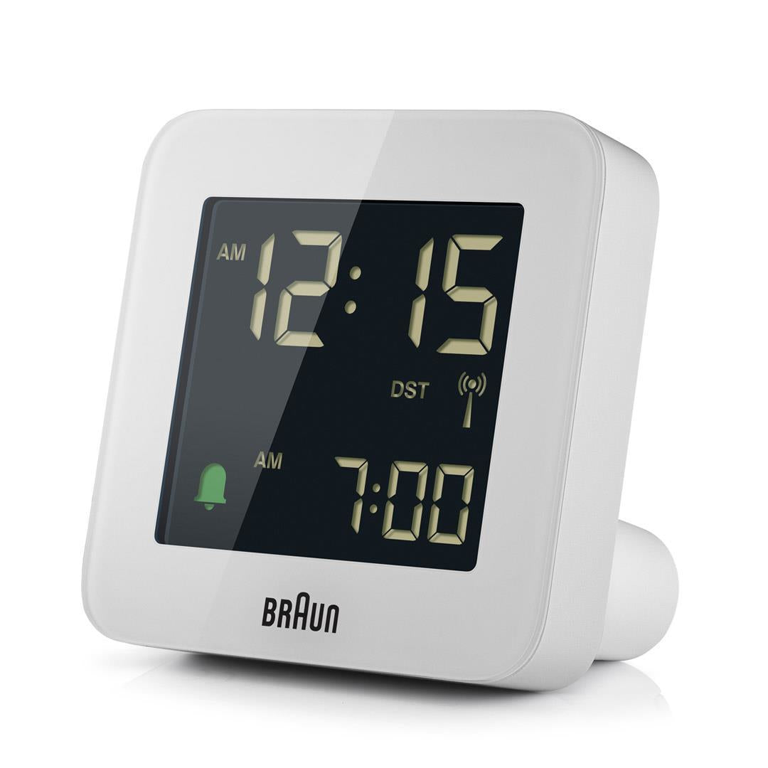 Braun BC09-DCF Digital alarmur Hvid