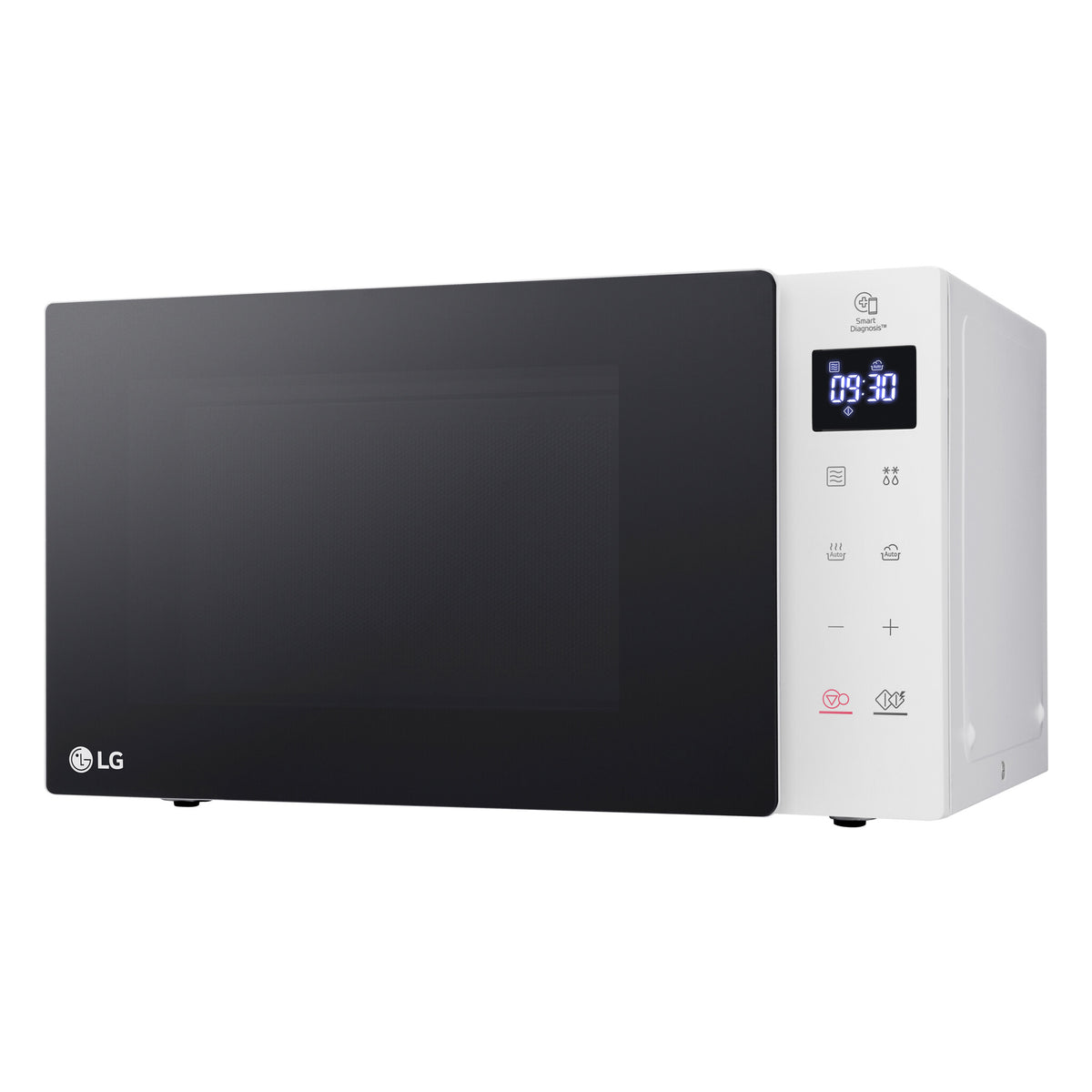 LG MS2032GASW mikrobølgeovn Hvid Solo mikroovn Bordplade 20 L 700 W