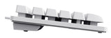 Trust GXT 833W Thado TKL tastatur Spil USB QWERTY US engelsk Hvid