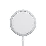 Apple MagSafe Hovedtelefoner, Smartphone Sølv, Hvid Trådløs opladning Indendørs