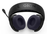Lenovo Legion H410 Hovedtelefoner Trådløs Headset Spil USB Type-C Bluetooth Sort, Lilla