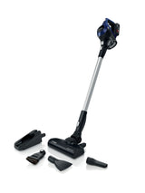 Bosch Serie 6 BBS611MAT stav støvsuger & elektrisk kost 2-i-1 stangstøvsuger Batteri Dry Poseløs 0,3 L Blå 2,5 At
