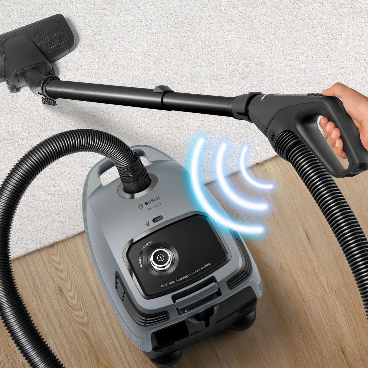Bosch Serie 6 BGB6X330 støvsuger Beholder vakuum Dry 600 W Støvpose