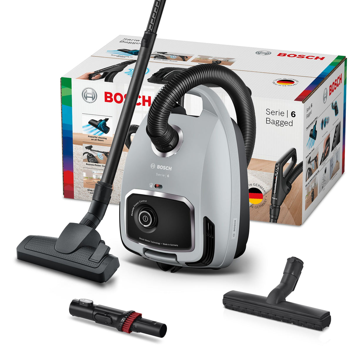 Bosch Serie 6 BGB6X330 støvsuger Beholder vakuum Dry 600 W Støvpose