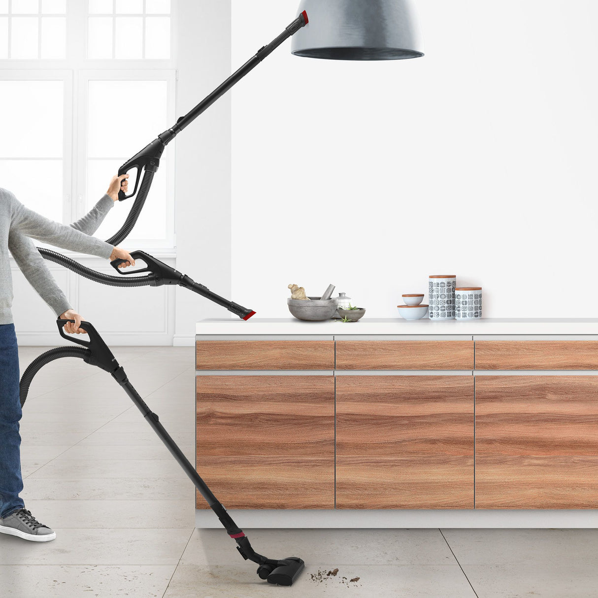 Bosch Serie 6 BGB6X330 støvsuger Beholder vakuum Dry 600 W Støvpose