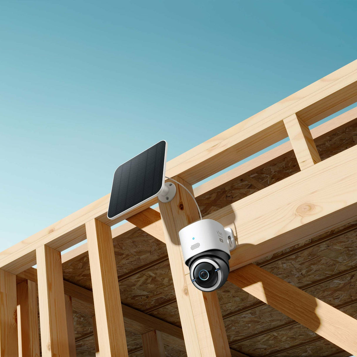 Eufy 4G LTE Cam S330 Kugle (form) IP-sikkerhedskamera Udendørs 3840 x 2160 pixel Loft/væg/pæl