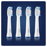 Braun Pulsonic Clean 4 stk Hvid