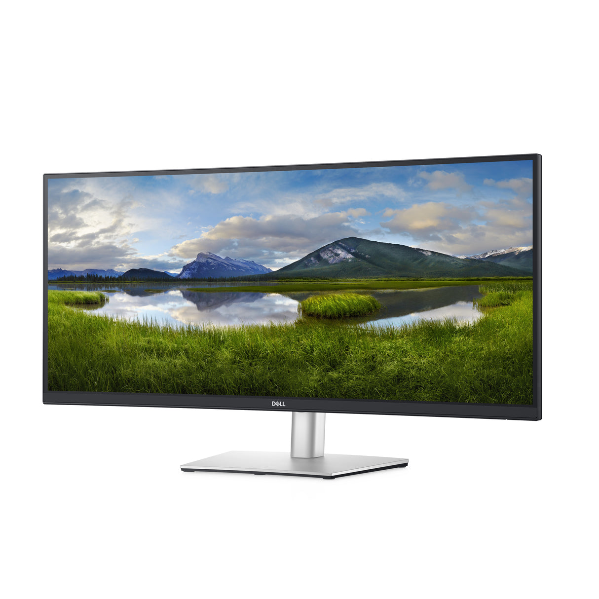 DELL P3421W computerskærm 86,7 cm (34.1") 3440 x 1440 pixel Quad HD LCD Sort, Sølv