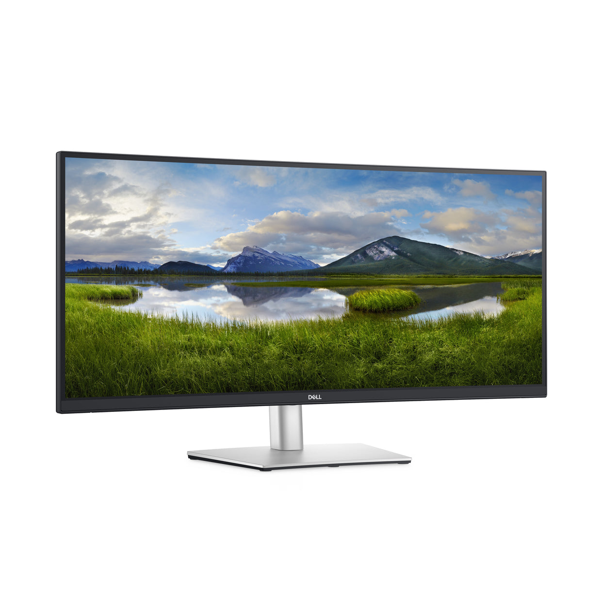 DELL P3421W computerskærm 86,7 cm (34.1") 3440 x 1440 pixel Quad HD LCD Sort, Sølv