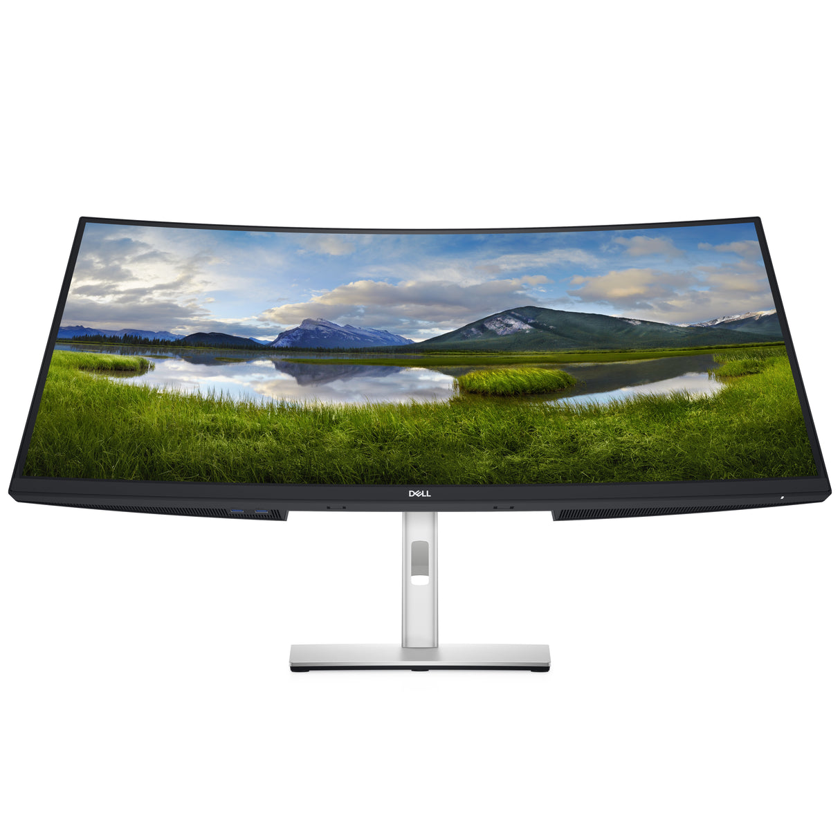 DELL P3421W computerskærm 86,7 cm (34.1") 3440 x 1440 pixel Quad HD LCD Sort, Sølv