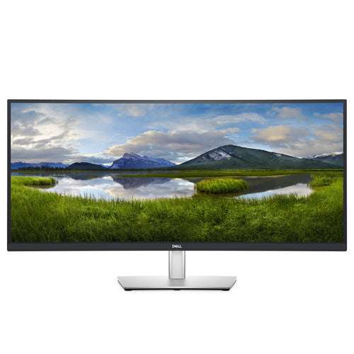 DELL P3421W computerskærm 86,7 cm (34.1") 3440 x 1440 pixel Quad HD LCD Sort, Sølv