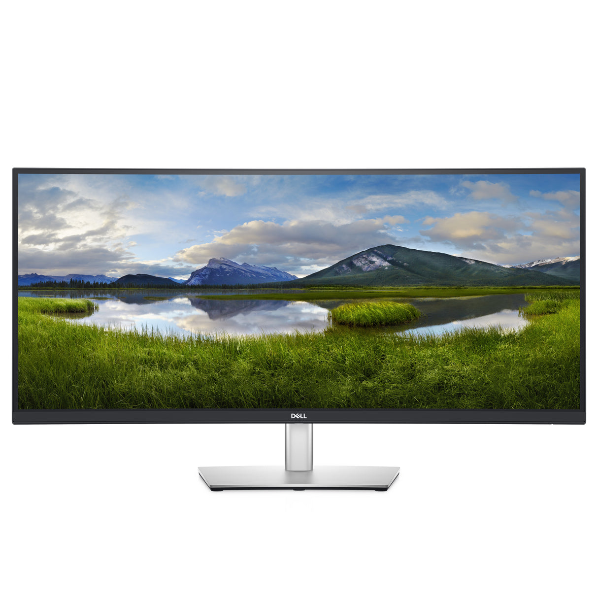 DELL P3421W computerskærm 86,7 cm (34.1") 3440 x 1440 pixel Quad HD LCD Sort, Sølv