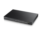 Zyxel GS1900-24HP Administreret Gigabit Ethernet (10/100/1000) 1U Sort