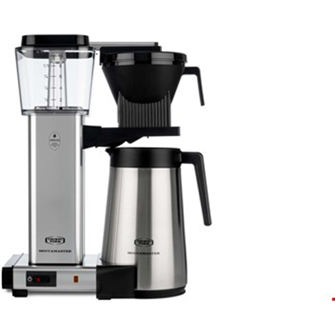 Moccamaster Auto Thermo Polished Silver - Kaffemaskine