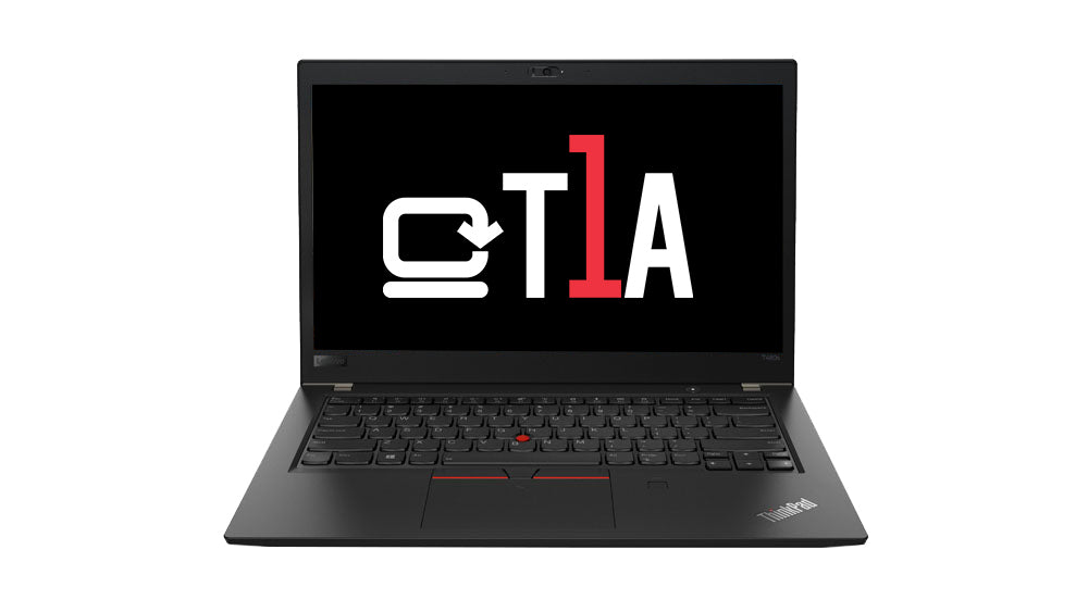 T1A Lenovo ThinkPad T480s Refurbished Intel® Core™ i5 i5-8350U Laptop 35,6 cm (14") Fuld HD 8 GB DDR4-SDRAM 512 GB SSD Wi-Fi 5 (802.11ac) Windows 10 Pro Sort