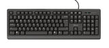 Trust Primo tastatur Medicinsk USB Nordisk Sort
