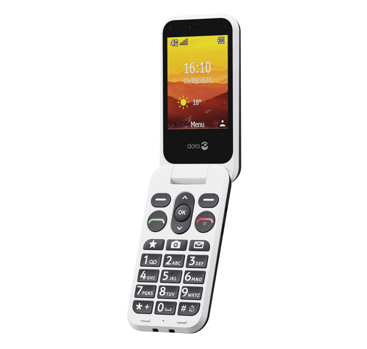 *Doro Leva L21, Black/White