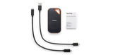 SanDisk Extreme PRO Portable 2 TB USB Type-C 3.2 Gen 2 (3.1 Gen 2) Sort
