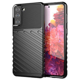 Thunder Case fleksibelt pansret cover til Samsung Galaxy S22 + (S22 Plus) sort