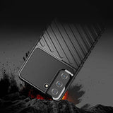 Thunder Case fleksibelt pansret cover til Samsung Galaxy S22 + (S22 Plus) sort