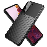 Thunder Case fleksibelt pansret cover til Samsung Galaxy S22 + (S22 Plus) blå