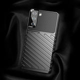 Thunder Case fleksibelt pansret cover til Samsung Galaxy S22 + (S22 Plus) blå