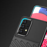 Thunder Case fleksibelt pansret cover til Samsung Galaxy A53 5G sort