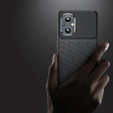 Thunder Case fleksibelt pansret cover til OnePlus Nord N20 5G sort