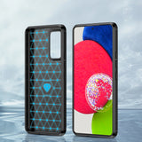 Carbon Case Flexible Cover Sleeve til Samsung Galaxy A53 5G sort