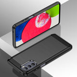 Carbon Case fleksibelt cover til Motorola Moto G Stylus 2022 sort