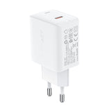 Acefast oplader GaN USB Type C 30W, PD, QC 3.0, AFC, FCP hvid (A21 hvid)
