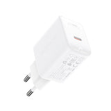 Acefast oplader GaN USB Type C 30W, PD, QC 3.0, AFC, FCP hvid (A21 hvid)