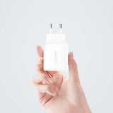 Acefast vægoplader USB Type C / USB 20W, PPS, PD, QC 3.0, AFC, FCP hvid (A25 hvid)