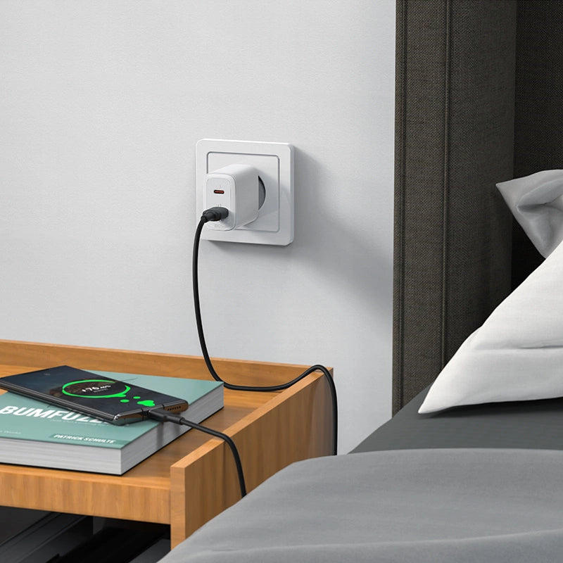 Acefast vægoplader USB Type C / USB 20W, PPS, PD, QC 3.0, AFC, FCP hvid (A25 hvid)