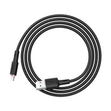 Acefast kabel MFI USB - Lightning 1,2 m, 2,4 A sort (C2-02 sort)