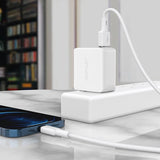 Acefast kabel MFI USB - Lightning 1,2 m, 2,4 A sort (C2-02 sort)