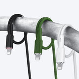 Acefast kabel MFI USB - Lightning 1,2 m, 2,4 A sort (C2-02 sort)
