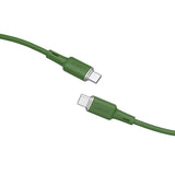 Acefast C2-03-CC USB-C - USB-C PD QC kabel 60W 3A 480Mb/s 1,2m - grøn