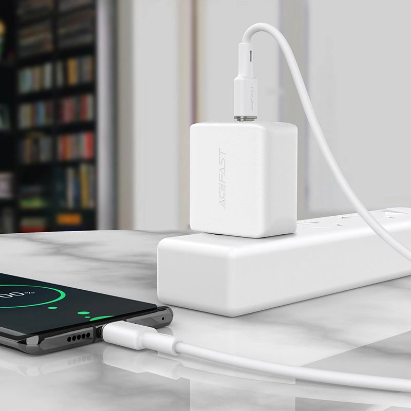 Acefast C2-03-CC USB-C - USB-C PD QC kabel 60W 3A 480Mb/s 1,2m - grøn