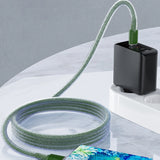 Acefast C2-03-CC USB-C - USB-C PD QC kabel 60W 3A 480Mb/s 1,2m - grøn